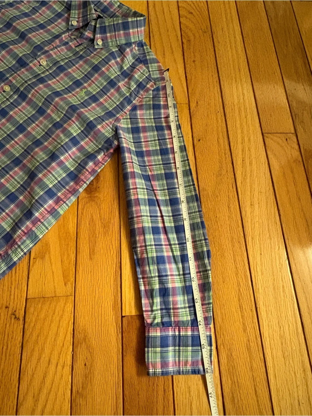 Ralph Lauren Boys Multicolor Plaid Button-Down Shirt Size 6